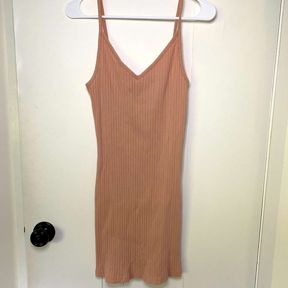 Pink Bodycon Mini Dress